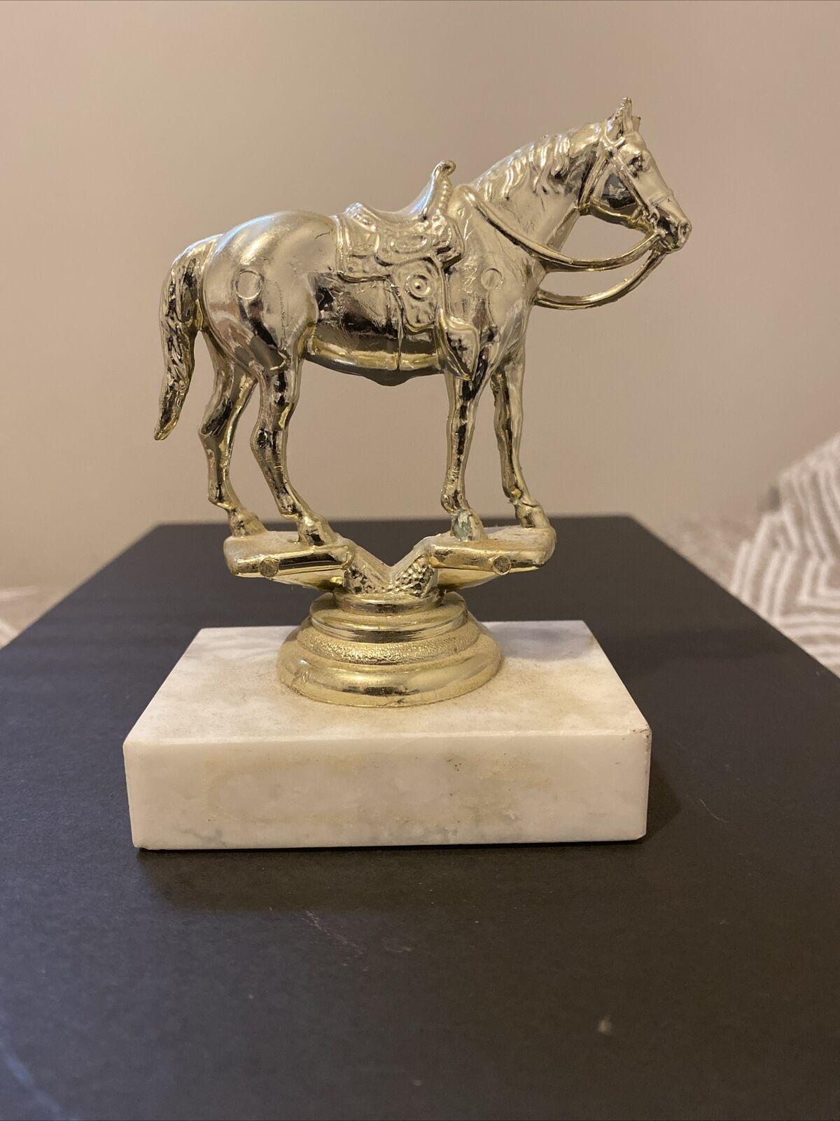 equestrian horse trophy vintage