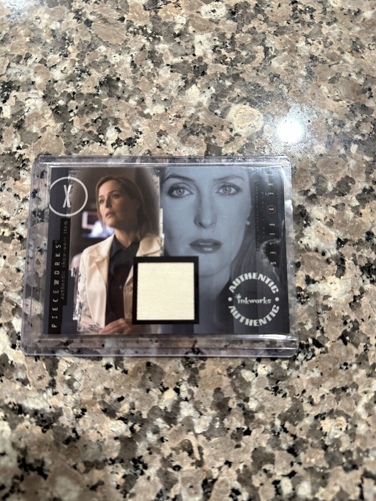 2008 InkWorks The X Files PIECEWORKS Costume Gillian Anderson as Scully
