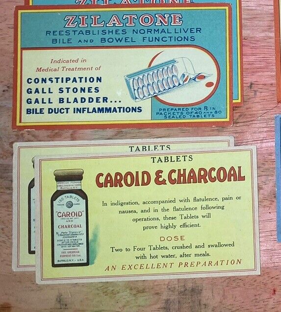 Lot Of Vintage Medical Pharmaceuticals Drug Advertising