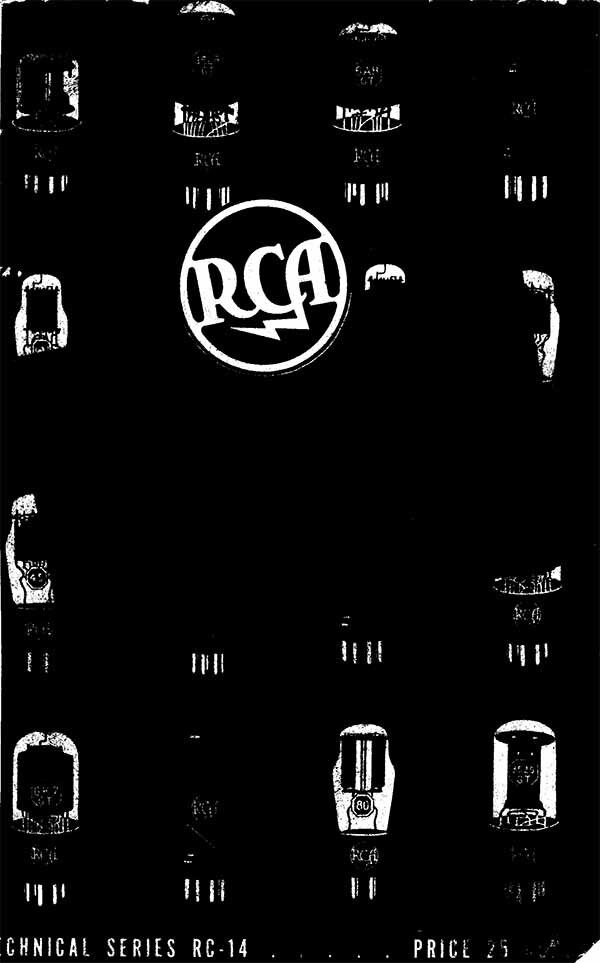 RCA RECEIVING TUBE MANUAL RC-14 1940 PDF
