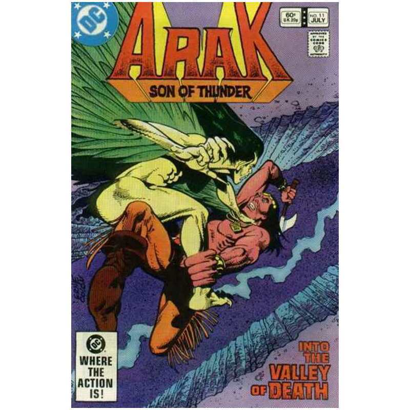 Arak/Son of Thunder #11 in Very Fine minus condition. DC comics [v\\