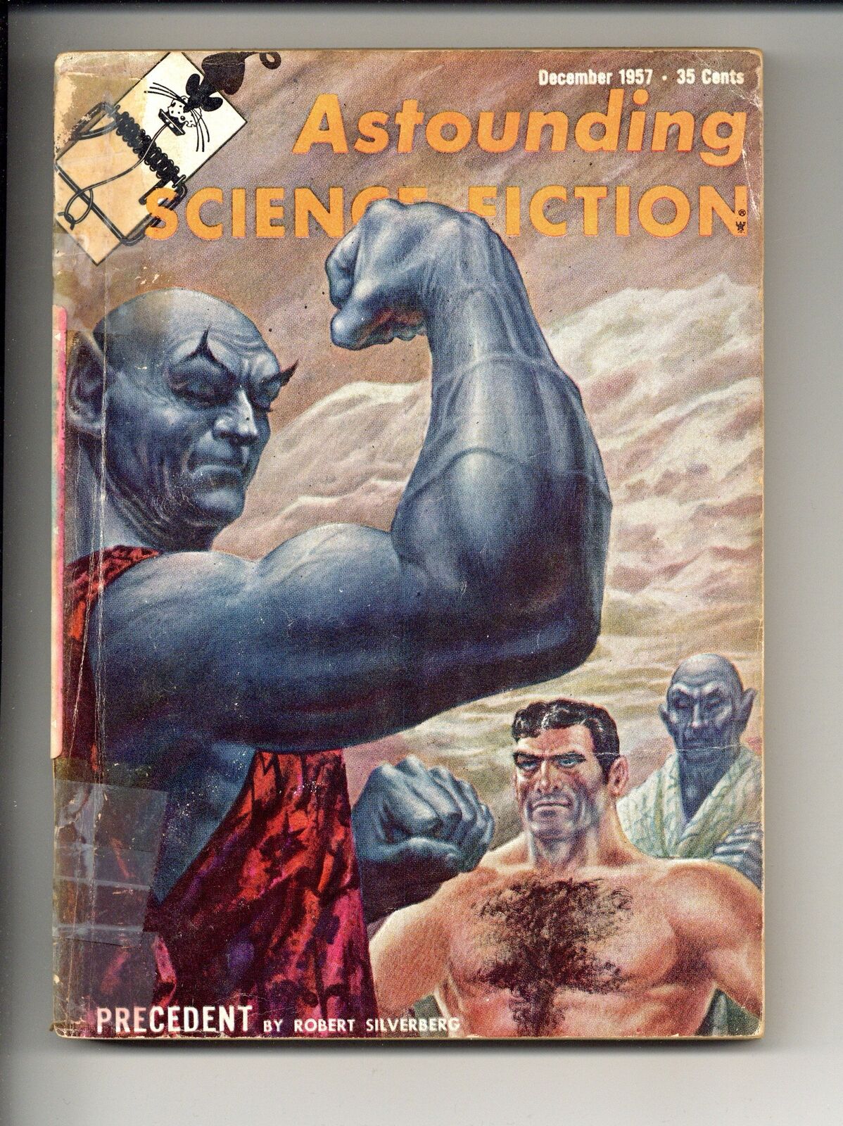 Astounding Science Fiction Pulp / Digest Vol. 60 #4 FR/GD 1.5 1957 Low Grade