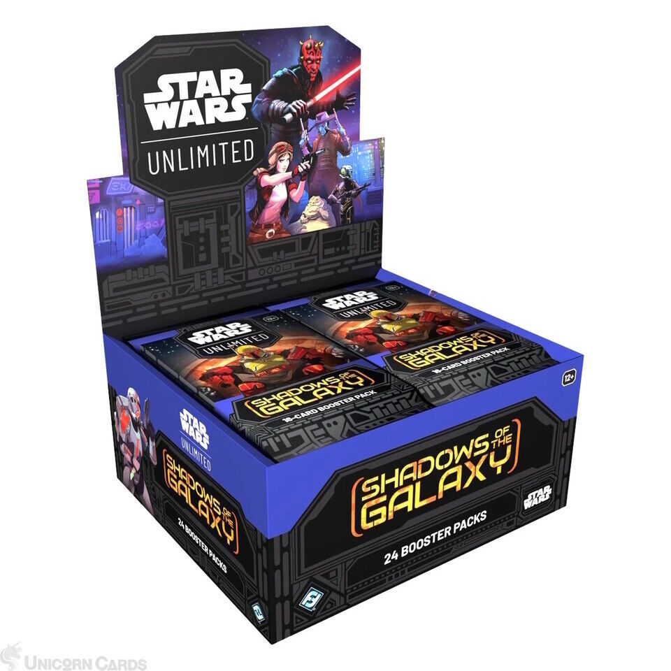 Star Wars: Unlimited - Shadows of the Galaxy Booster Display Box (24 Packs): Pre