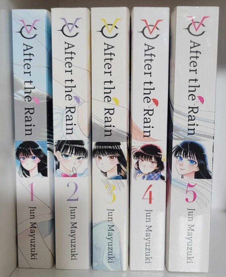 After the Rain Volumes 1-5  English Manga Complete Set Graphic Novels New YPress