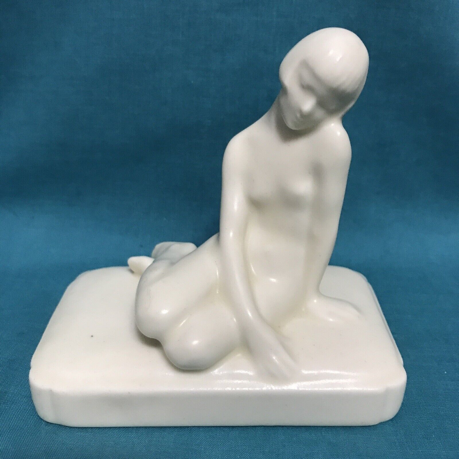 Vintage Rookwood Pottery Nude Figurine Art Deco Dated 1934.