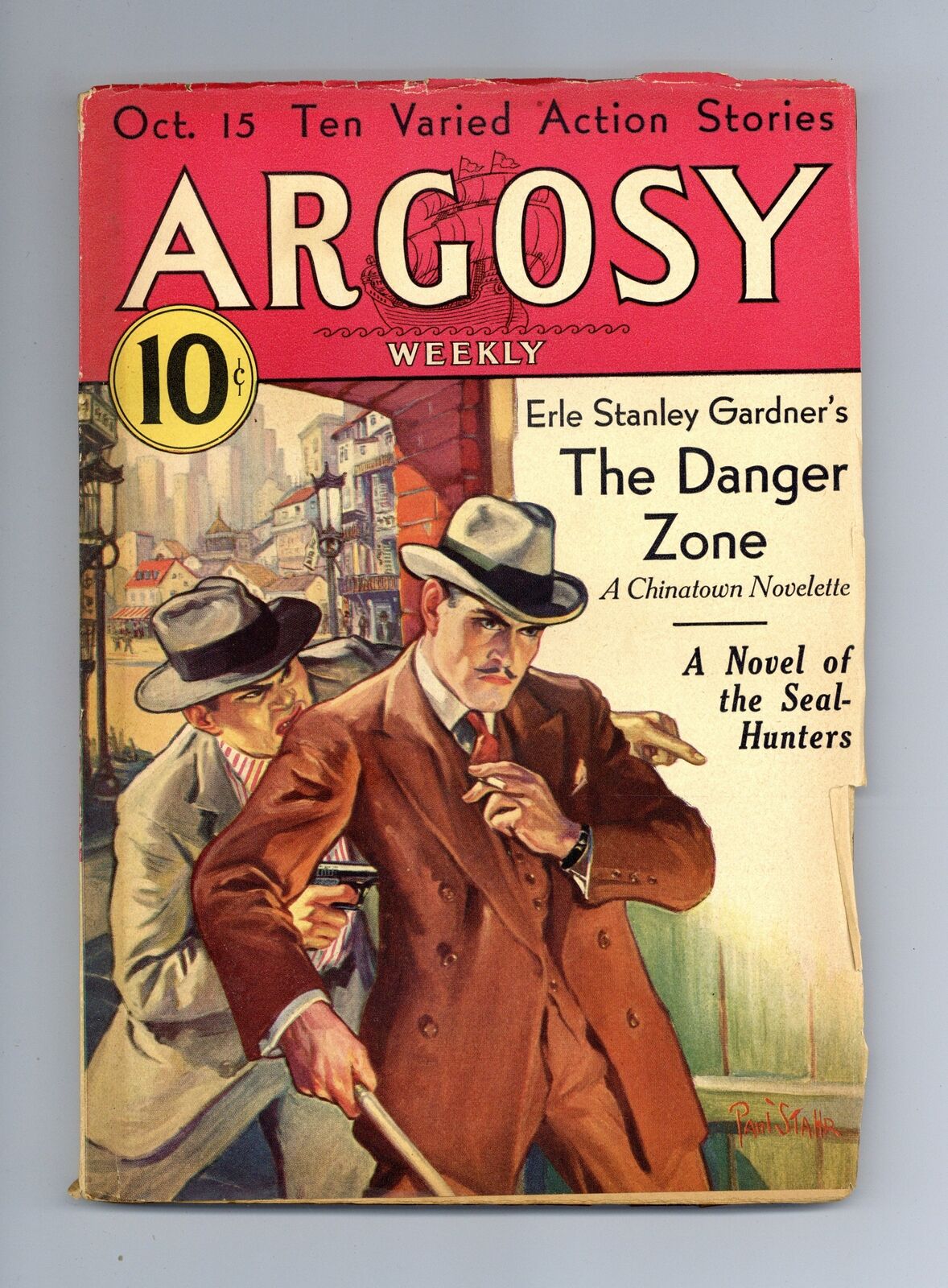 Argosy Part 4: Argosy Weekly Oct 15 1932 Vol. 233 #3 VG