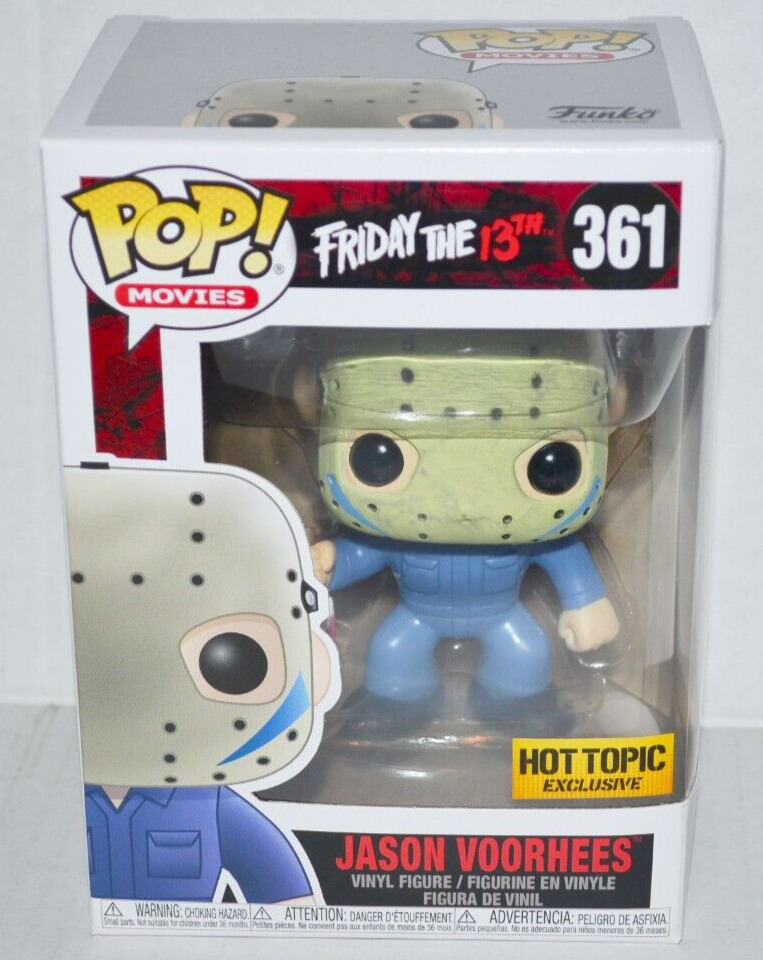Funko POP Friday the 13th Jason Voorhees #361 Figure Hot Topic Exclusive NM🔥