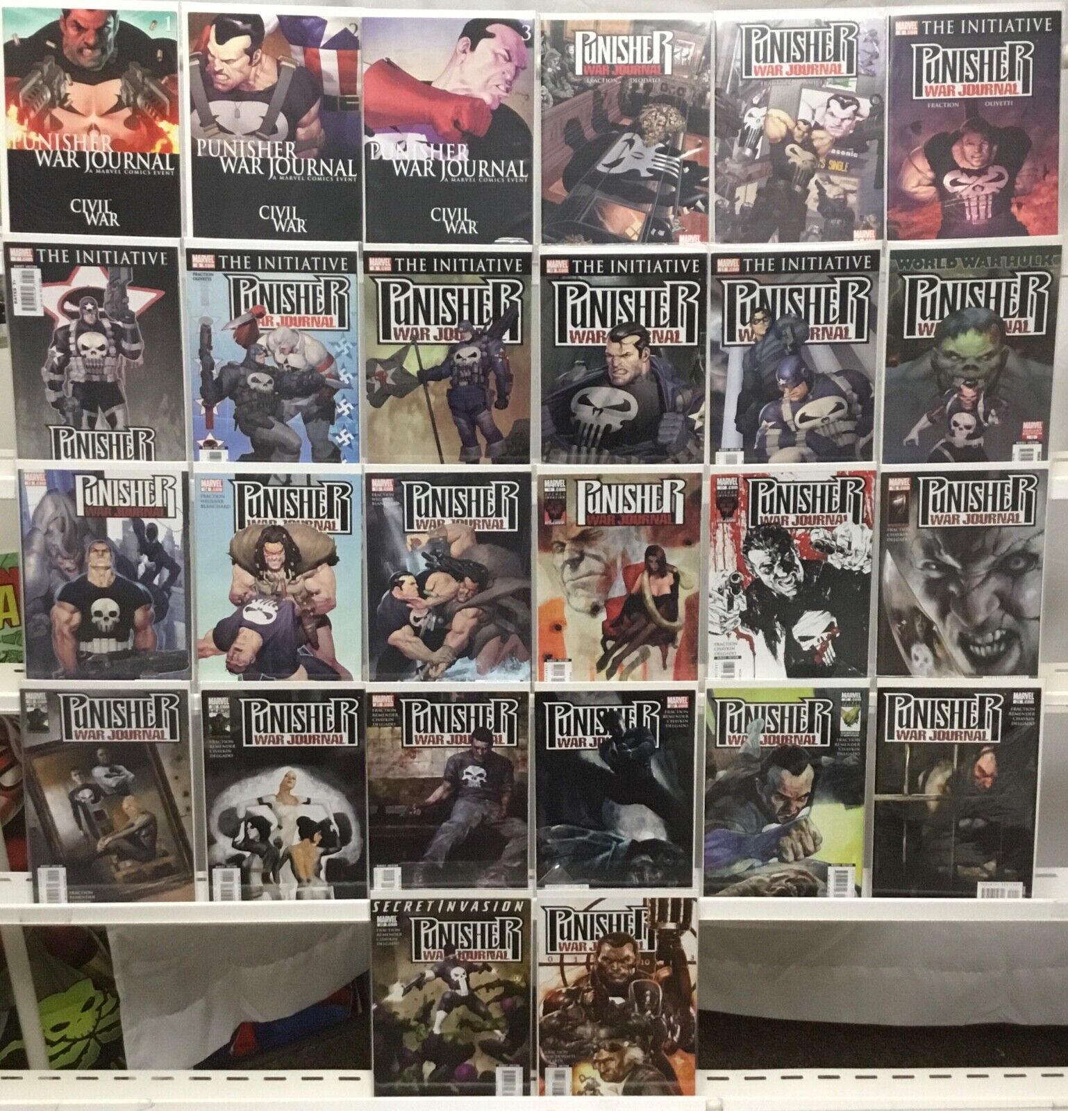 Marvel Comics The Punisher War Journal #1-26 Complete Set VF/NM 2007