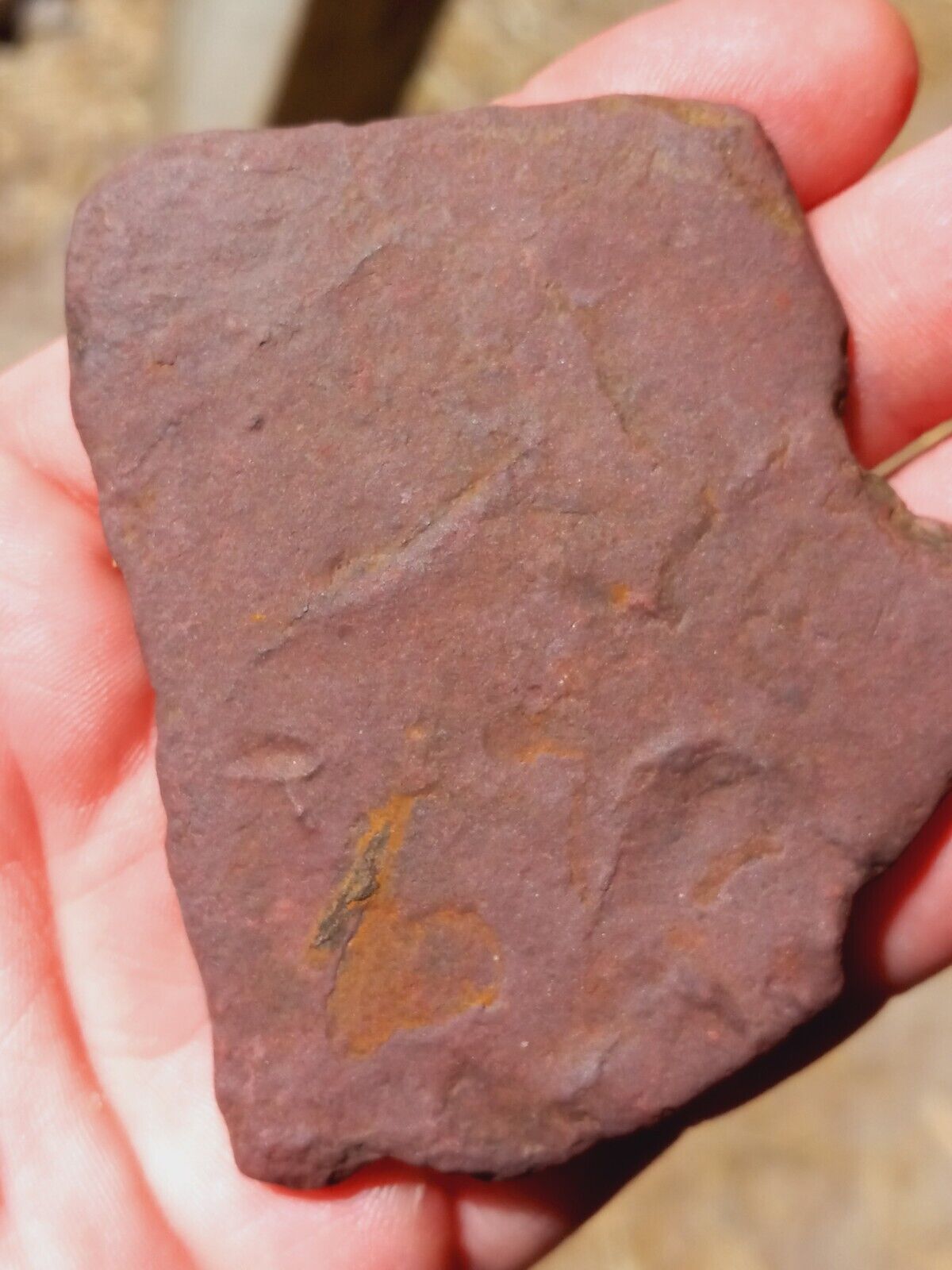 Red Ocher Ochre Iron Hematite Mineral specimen pigment stone CAVE ART 2.6 Oz