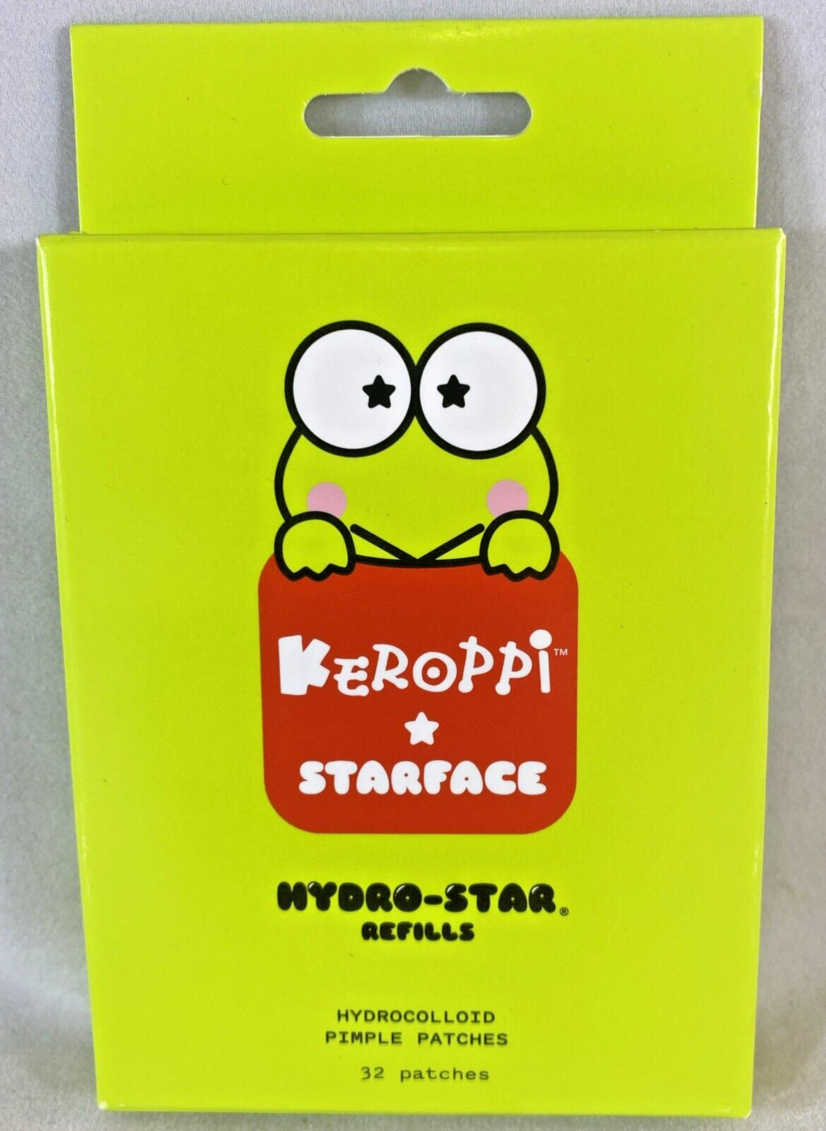 Keroppi x Starface Hydro-Star Refill Pimple Patches 32 Count New 08/2025