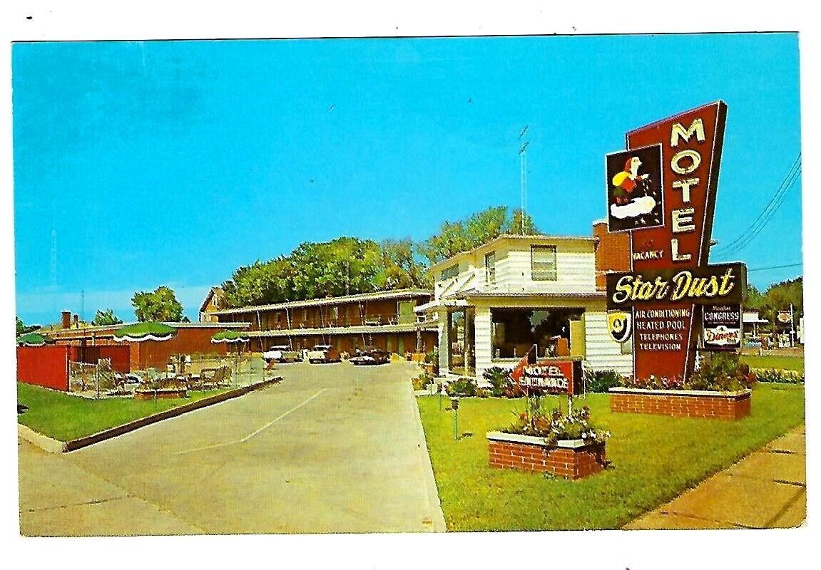 c1960\'s Star Dust Motel Sandusky, Ohio - Unposted