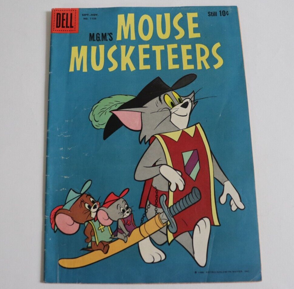 Four Color Comics #1135 Mouse Musketeers 1960
