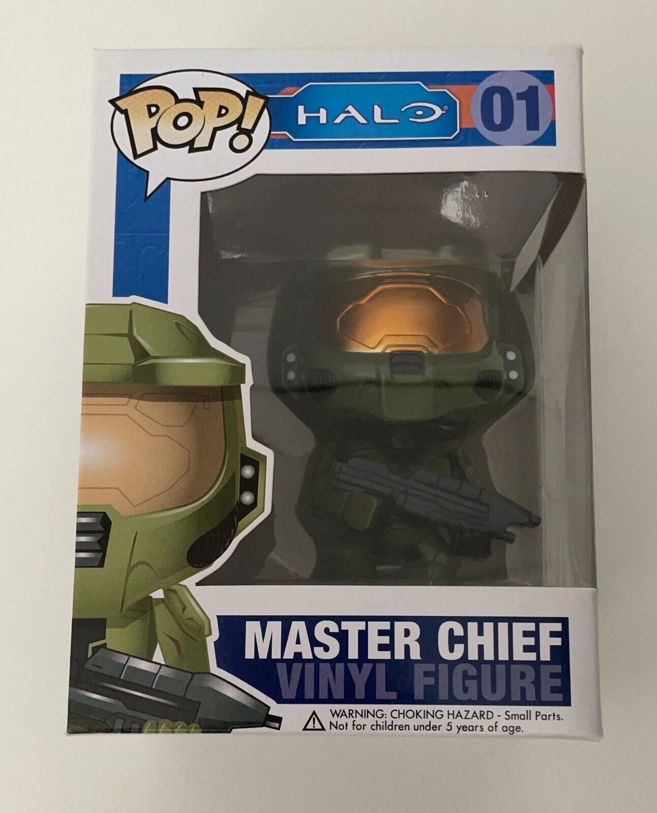 Funko POP - Halo - Master Chief #01 - NEW AMAZING CONDITION (with protector)