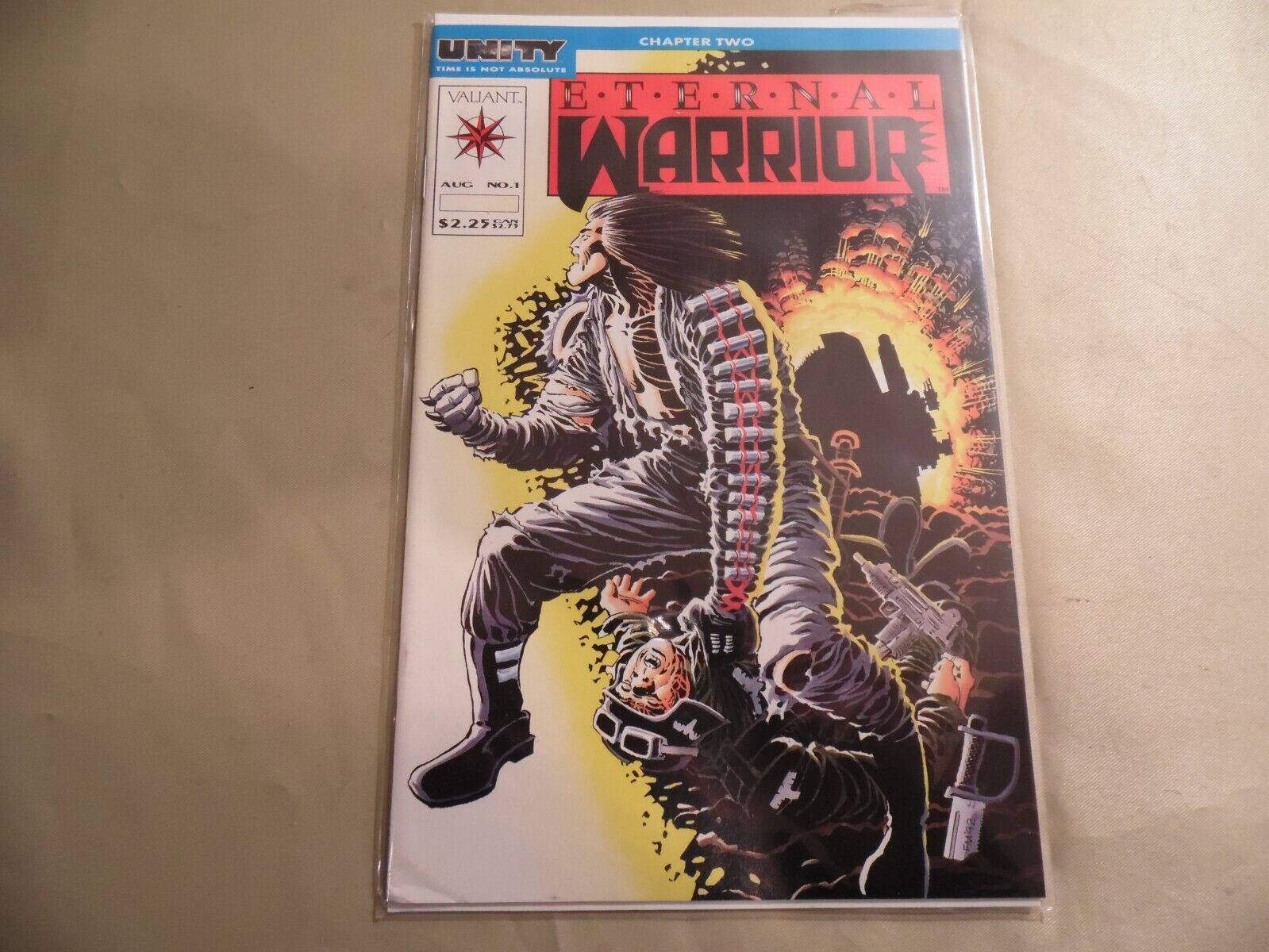Eternal Warrior #1 (Valiant 1992) Unity / Free Domestic Shipping