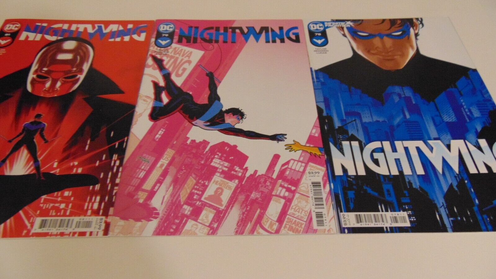 Nightwing #78 79 81 LOT OF 3 (2021) 1ST APP Melinda Zucco HEARTLESS BITE-WING