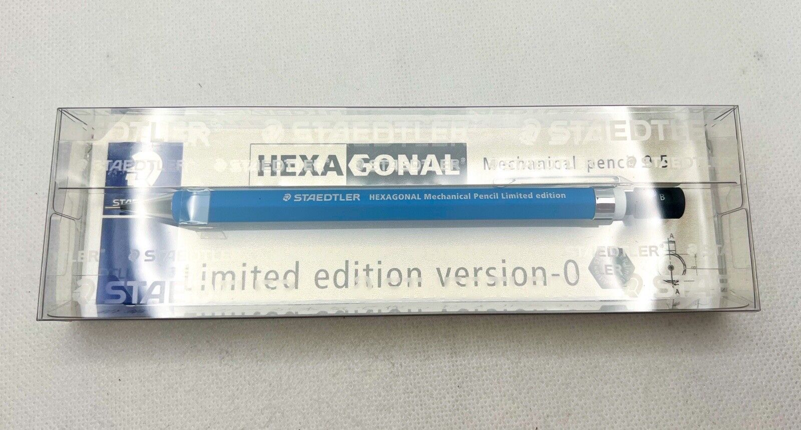 New Staedtler Hexagonal 925 77 Limited Blue Mechanical Pencil 0.5mm 