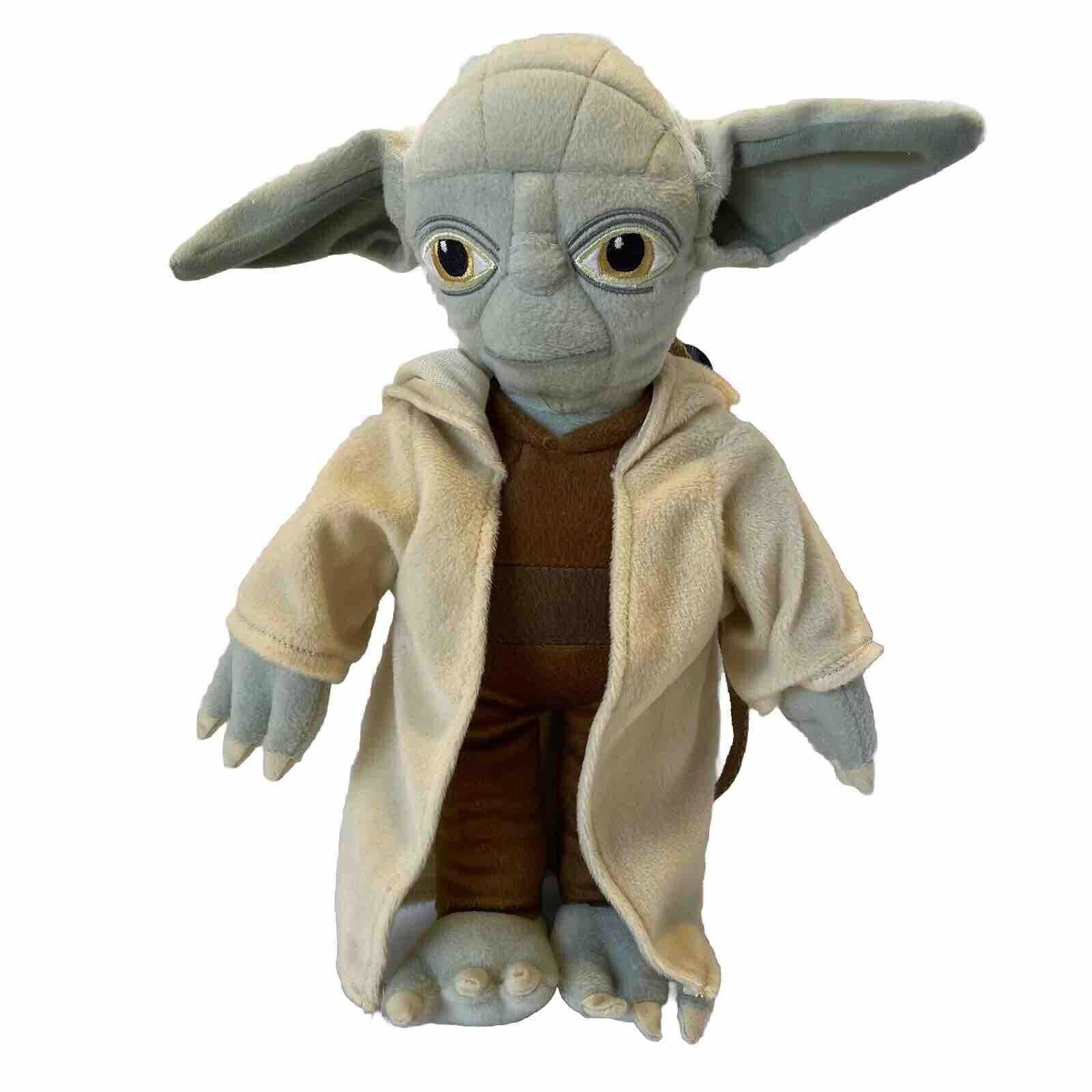 Star Wars Official Lucas film Yoda 16 Inch Plush Backpack Classic Yoda NWT