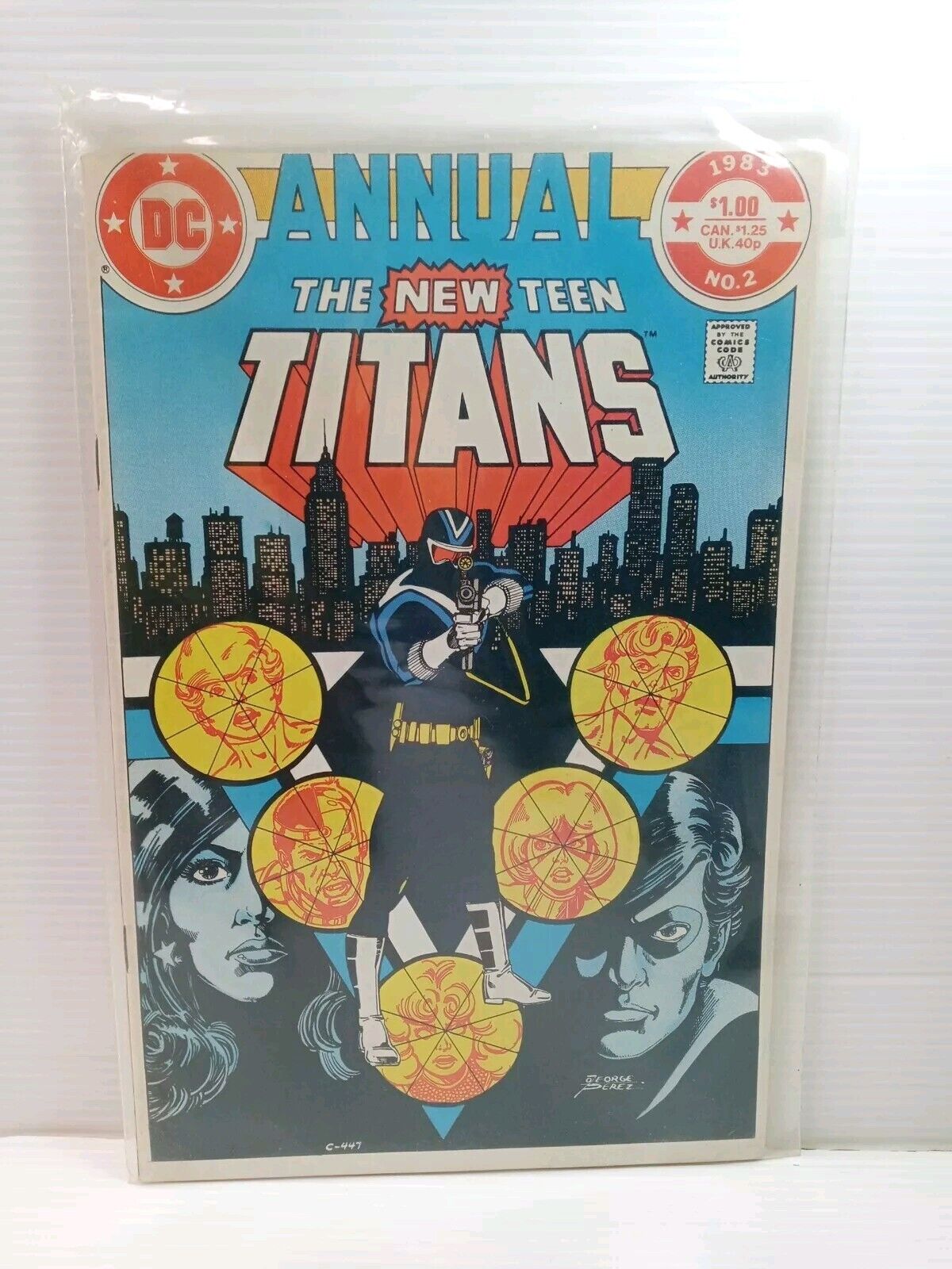 NEW TEEN TITANS ANNUAL #2 DC COMICS 1983 1ST APPEARANCE OF VIGILANTE