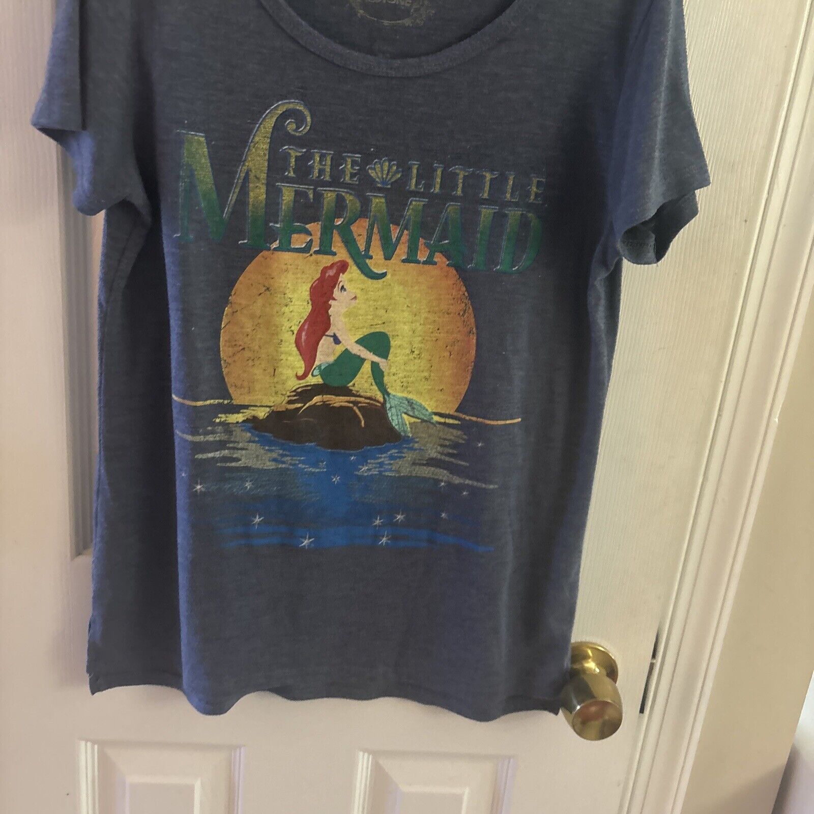 Disney Little Mermaid Vintage T-shirt Med 