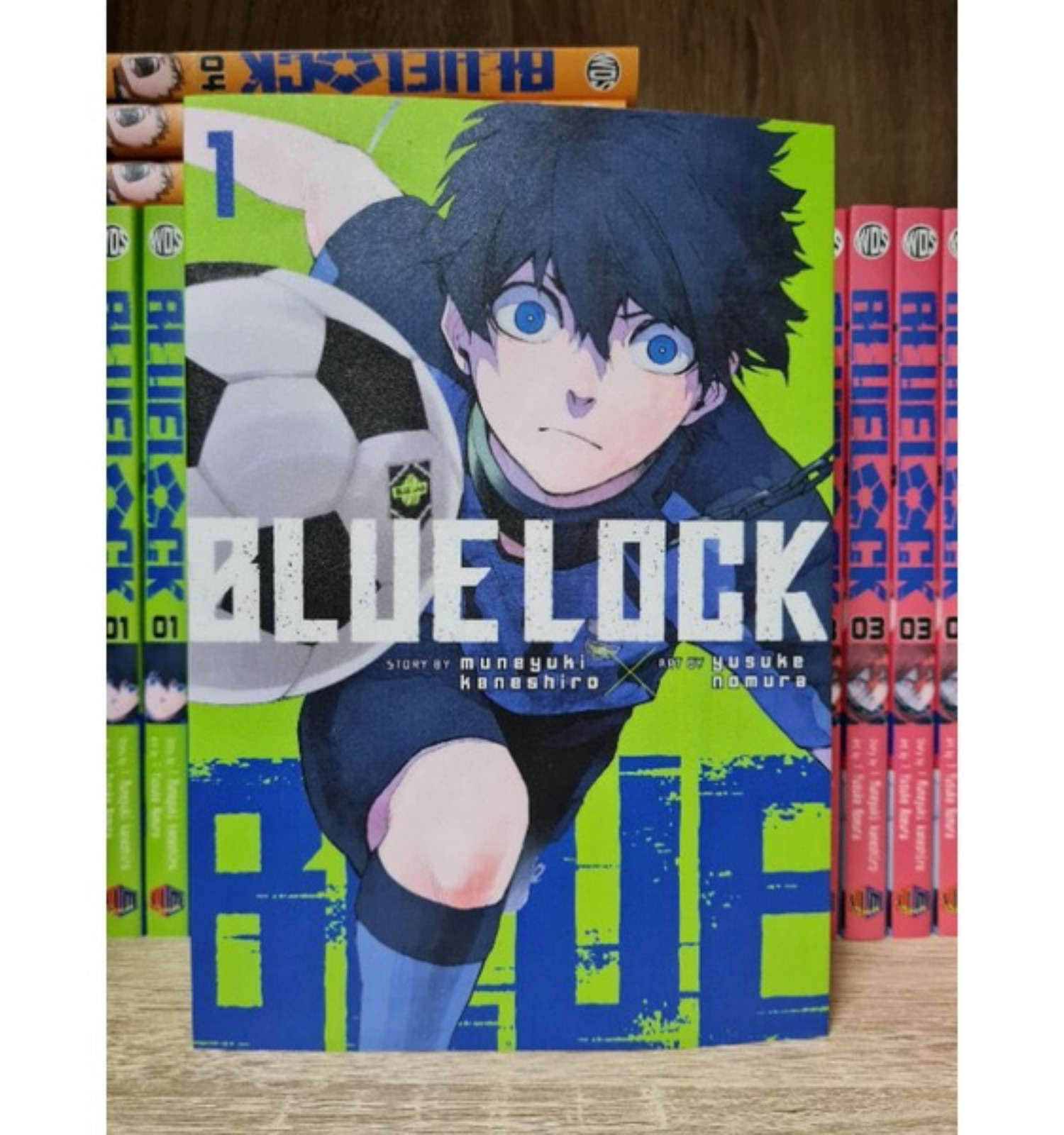 New Blue Lock Manga Volume 1-23 English Version Comic Book Complete Loose Set