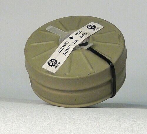 Genuine Israeli Modern NATO 40mm Gas Mask Filter Fits Mira Safety SGE NBC Sealed