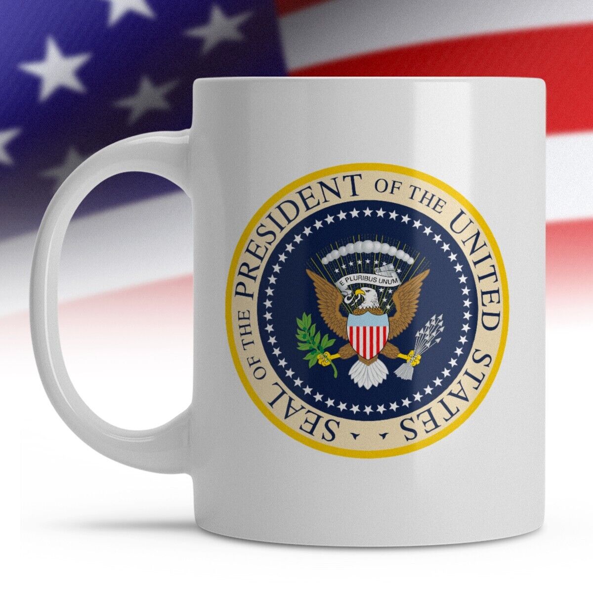 Coffee Mug, Seal of the President of the United States, 11oz Ceramic Mug Gift