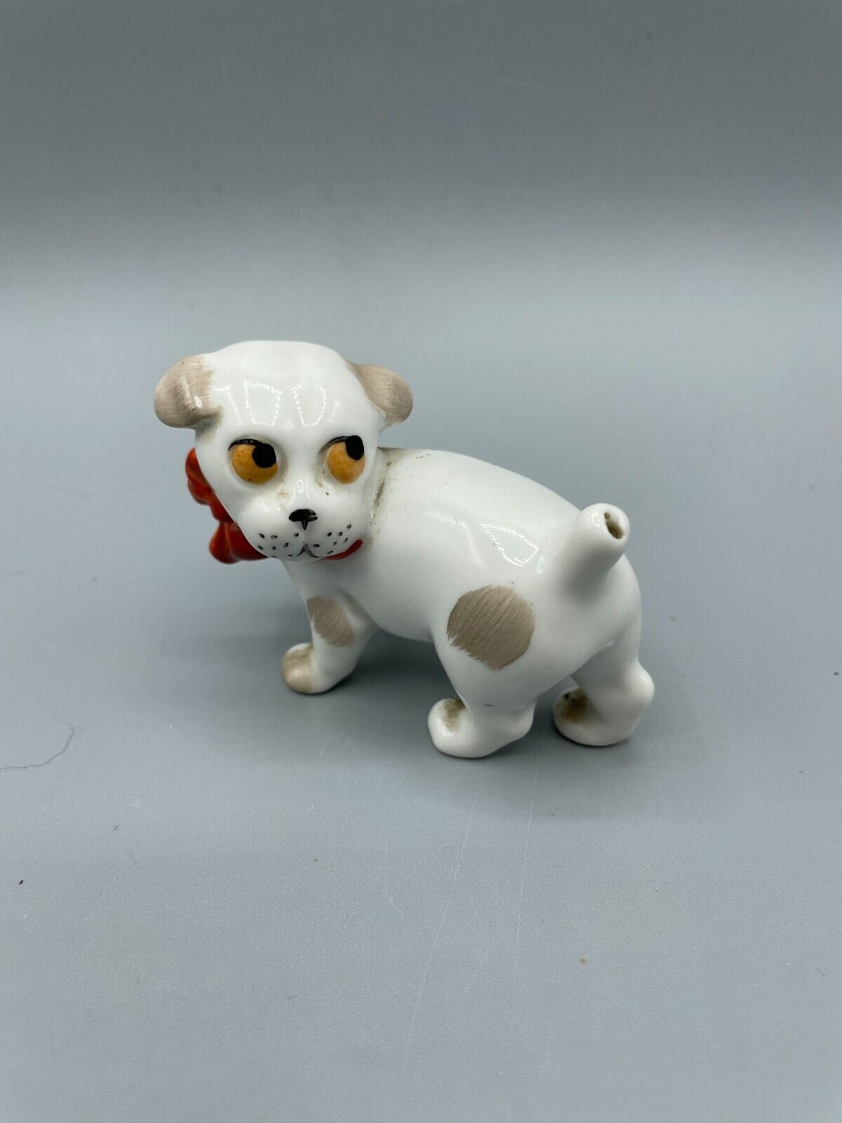 Bonzo The Dog Porcelain Bulldog Figurine Gotha Pfeffer Germany