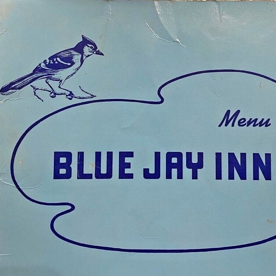 Vintage 1951 Blue Jay Inn Restaurant Menu Highway 99 Seattle Tacoma Washington