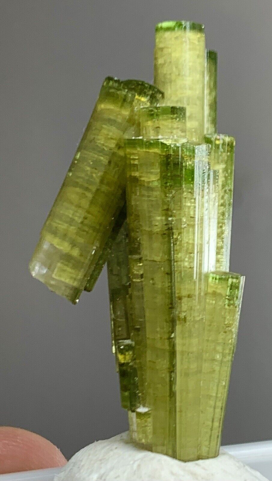 62 Carats Very Nice green color tourmaline Crystals Bunch Specimen