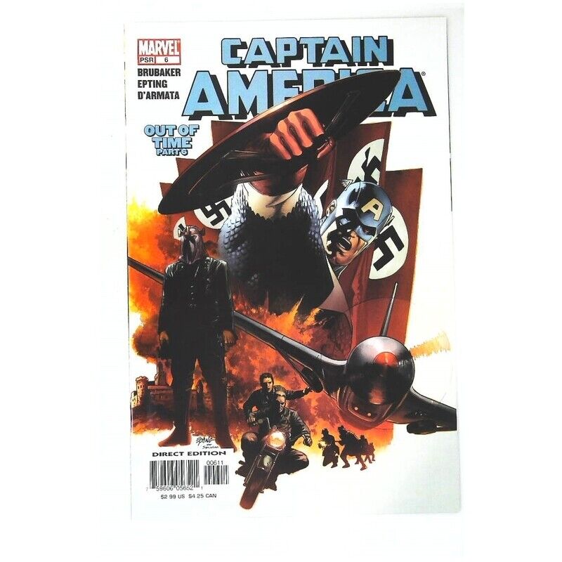 Captain America (2005 series) #6 in Near Mint condition. Marvel comics [l]