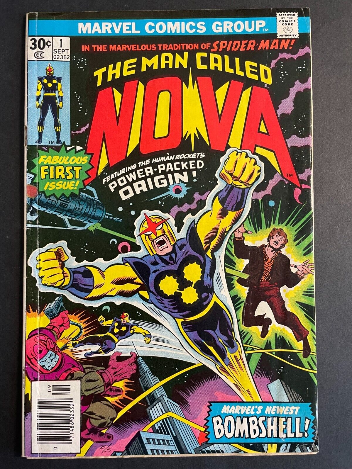 Nova #1 - Richard Rider Marvel 1976 Comics