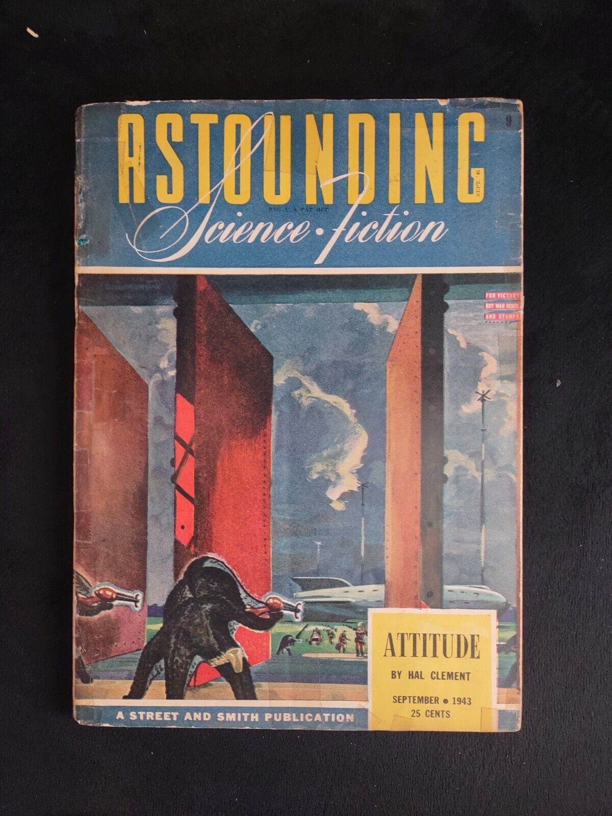 Astounding Science -Fiction, Vol. 32, # 1 ( 1944)/Look Pics & Read/ Autographed.