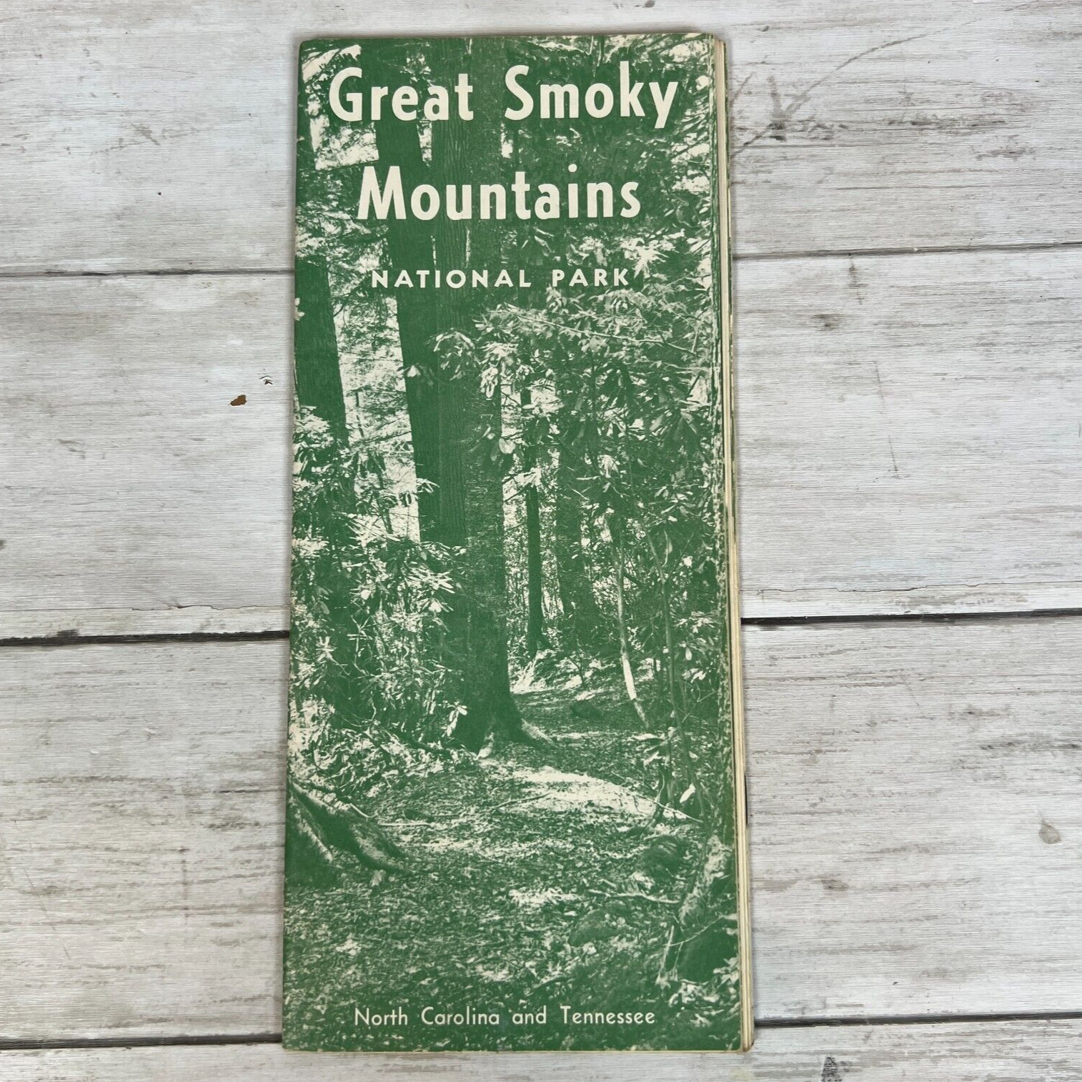 Vintage Tennessee Travel Brochure Great Smoky Mountains 1960 National Park