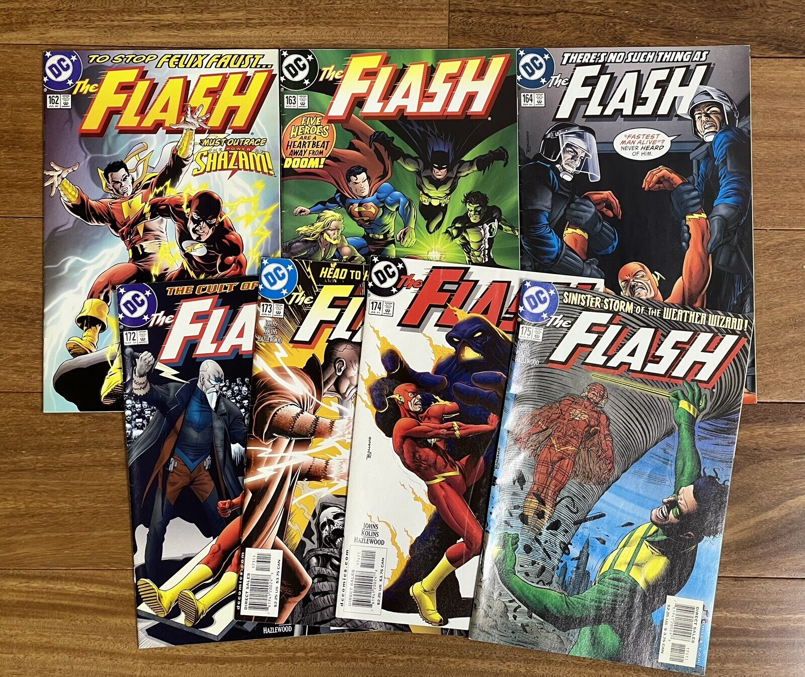 Flash (lot of 7) 162, 163, 164, 172, 173, 174, 175 - DC