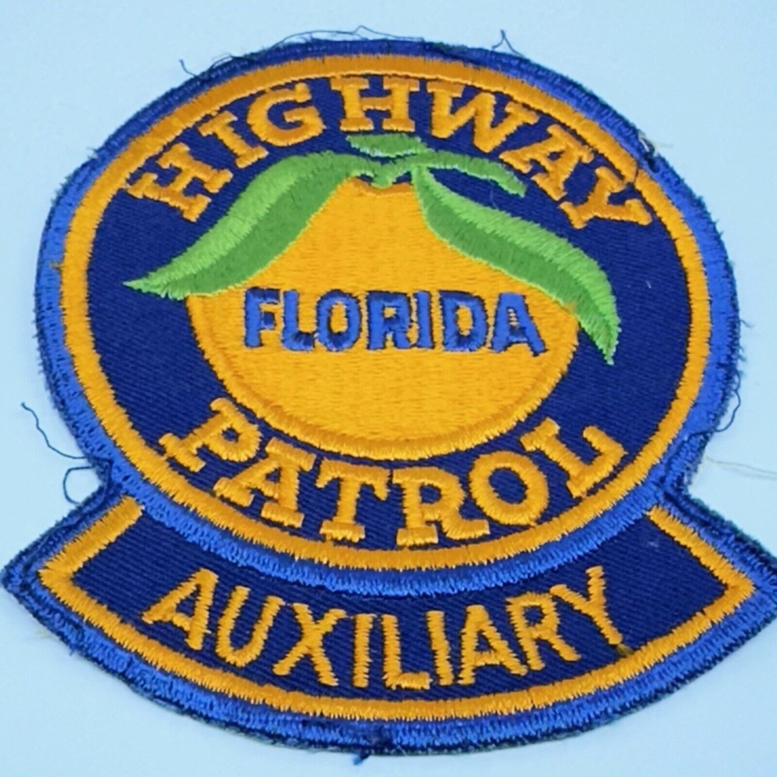 Florida Highway Patrol AUXILIARY Police Patch