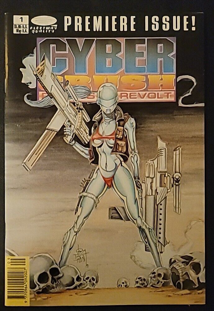 Cyber Crush: Robots in Revolt #1 • Fleetway Quality • 1991
