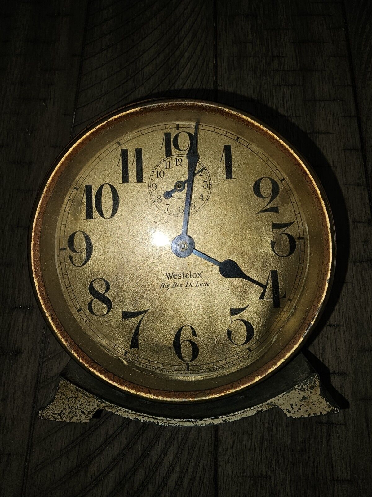 1920s Westclox Big Ben DE Luxe Alarm Clock