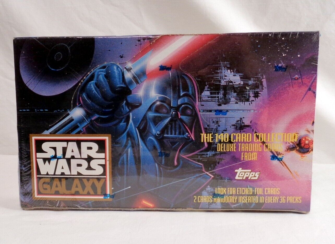 Star Wars Galaxy Ser. 1 Trading Cards TOPPS \'93 factory sealed box