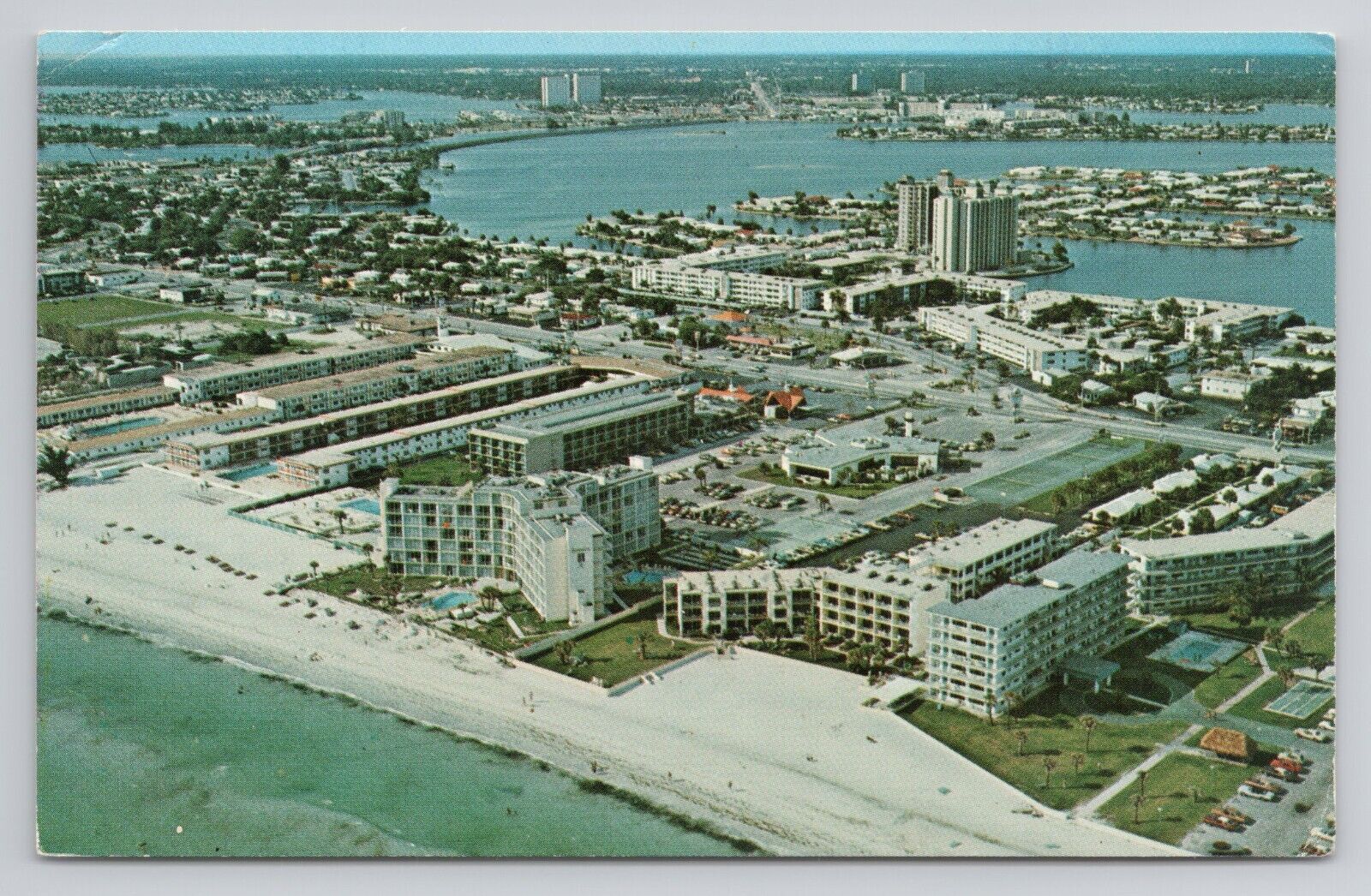 Postcard St Petersburg Beach Florida 1977