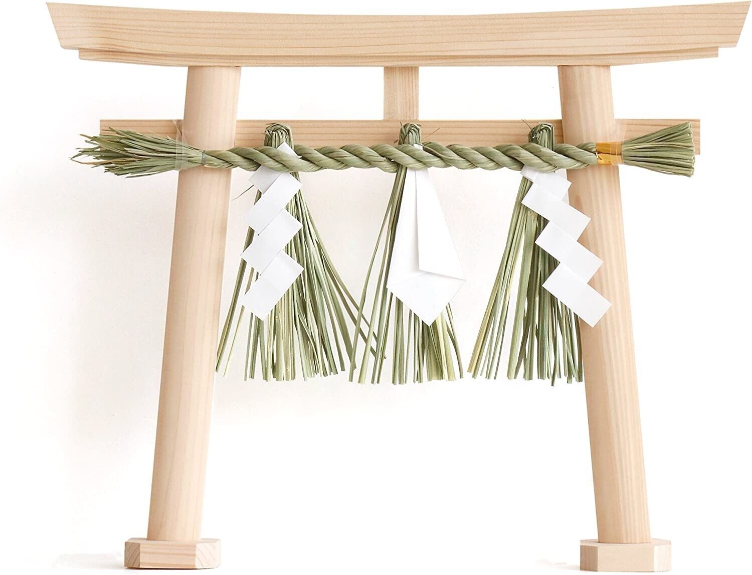 Torii Shinto Shrine Gate Shimenawa Set Inari Kamidana Lucky Items Japan New
