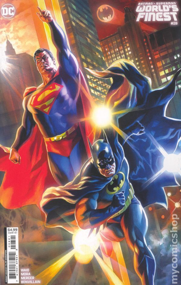 Batman Superman World's Finest #28C 2024 Stock Image