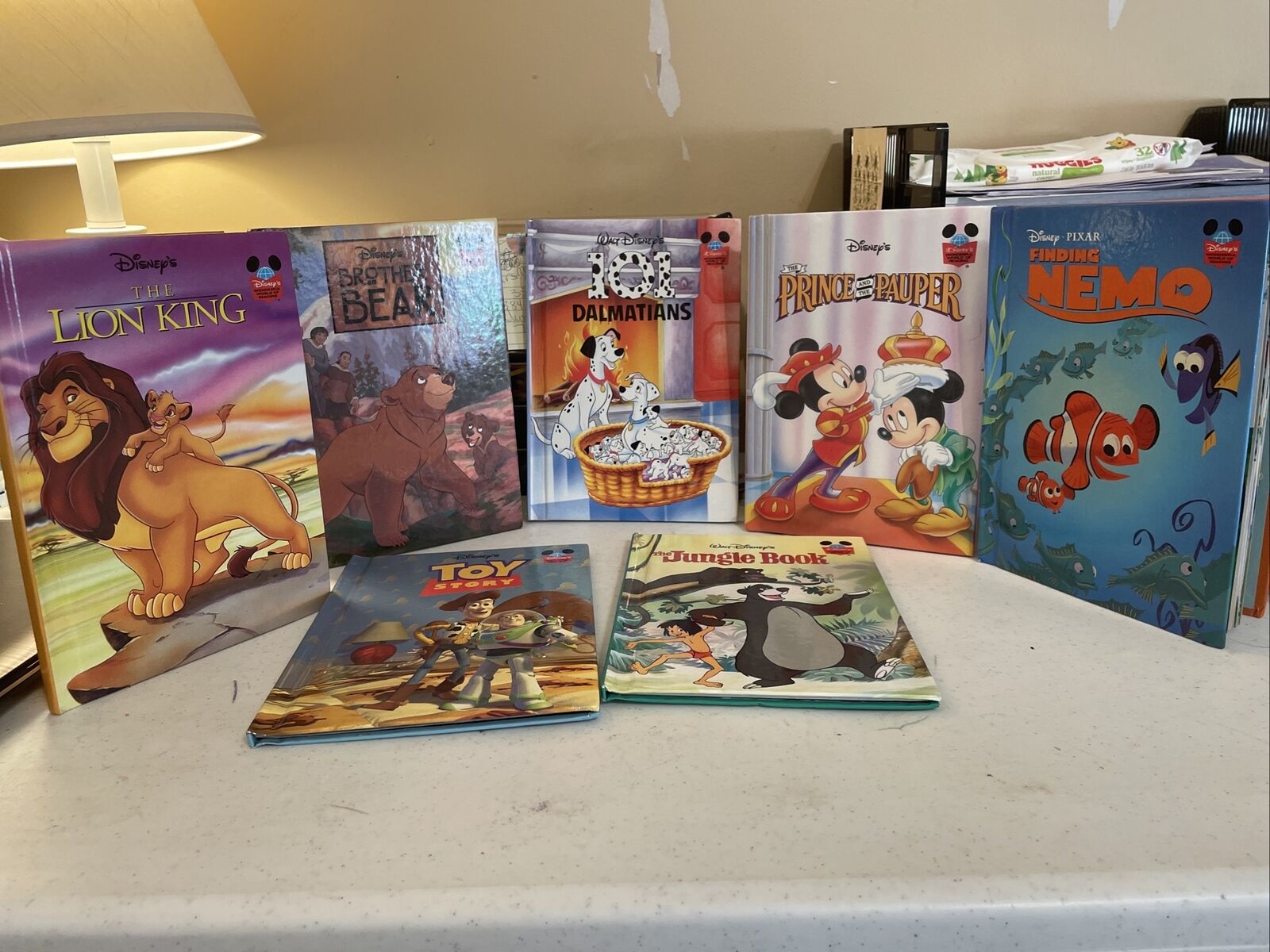 Lot Of Disney’s Wonderful World Of Reading 