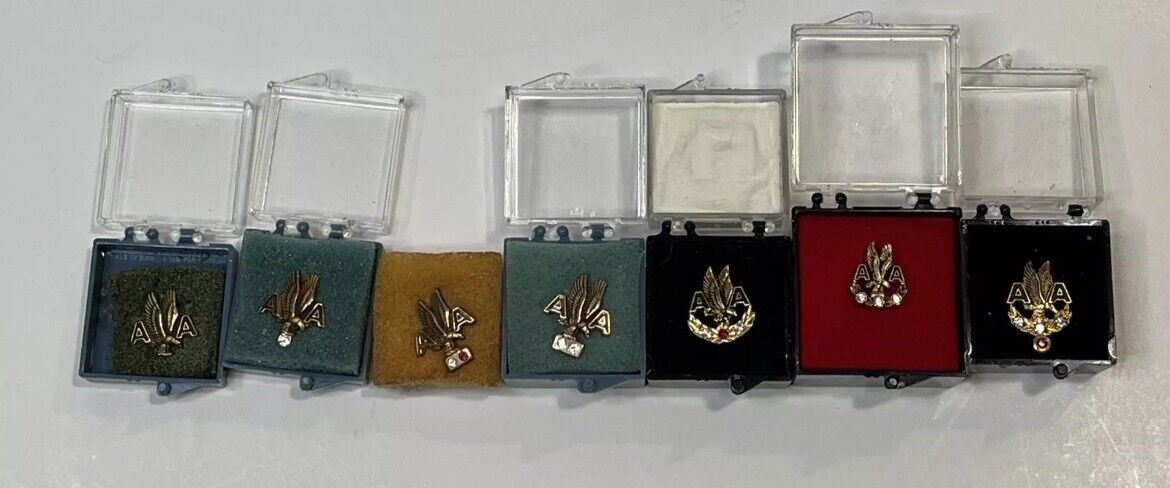 American Airlines Years Of Service Pin Lot Years 5-35 Complete Set