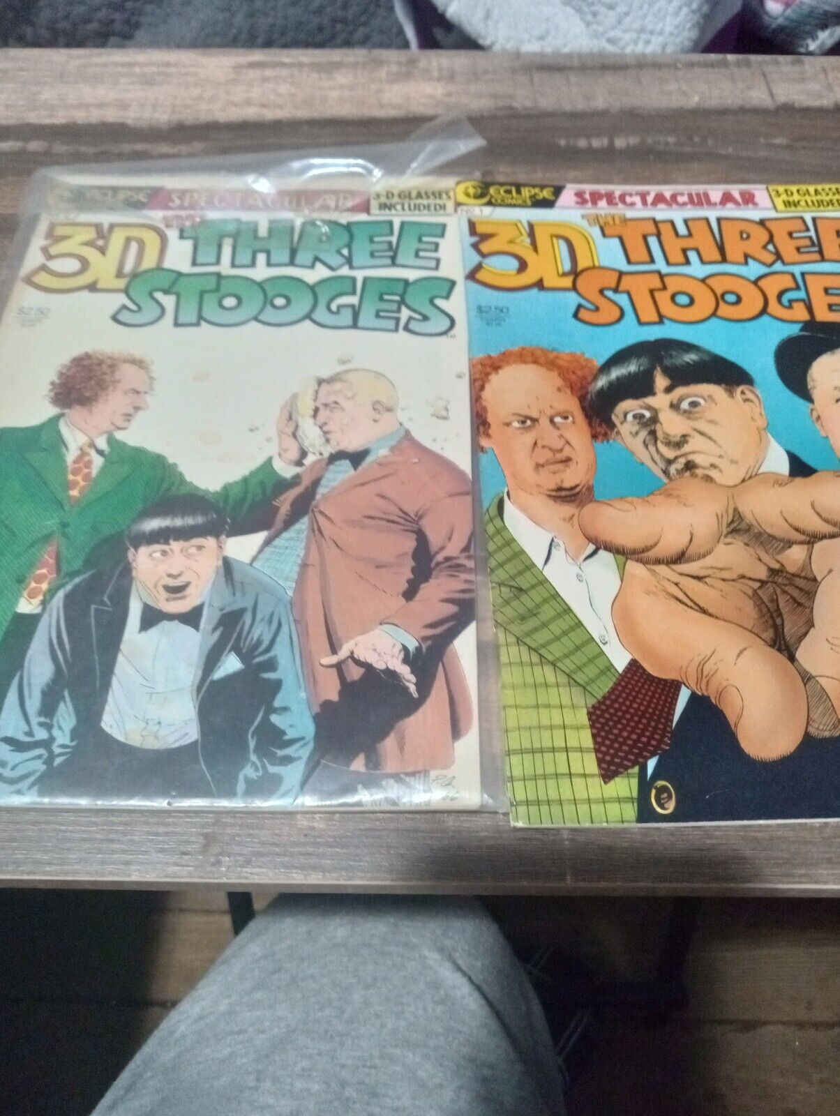 three stooges comic books3d