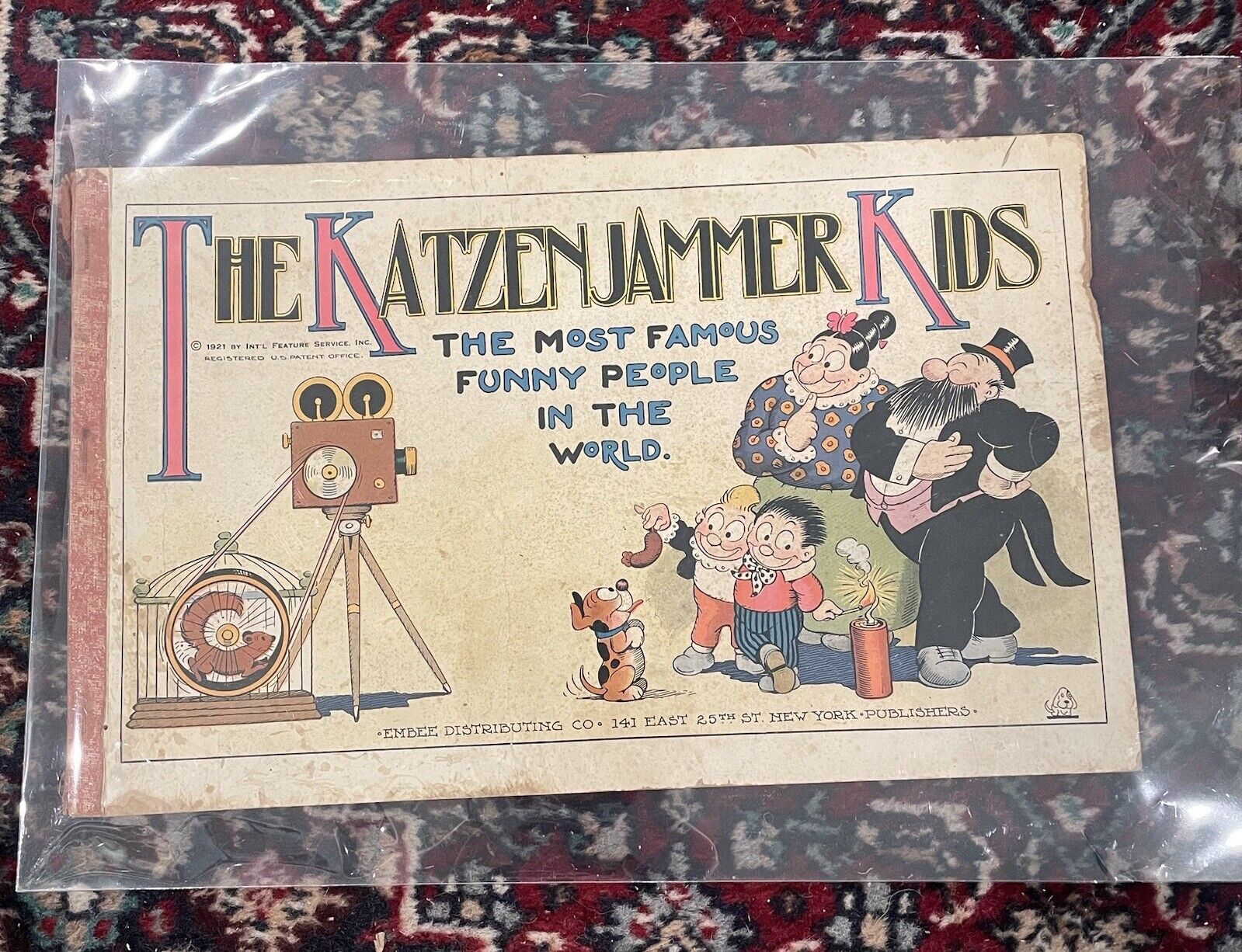 The Katzenjammer Kids: The Most Famous Funny People In The World 1921 Comic