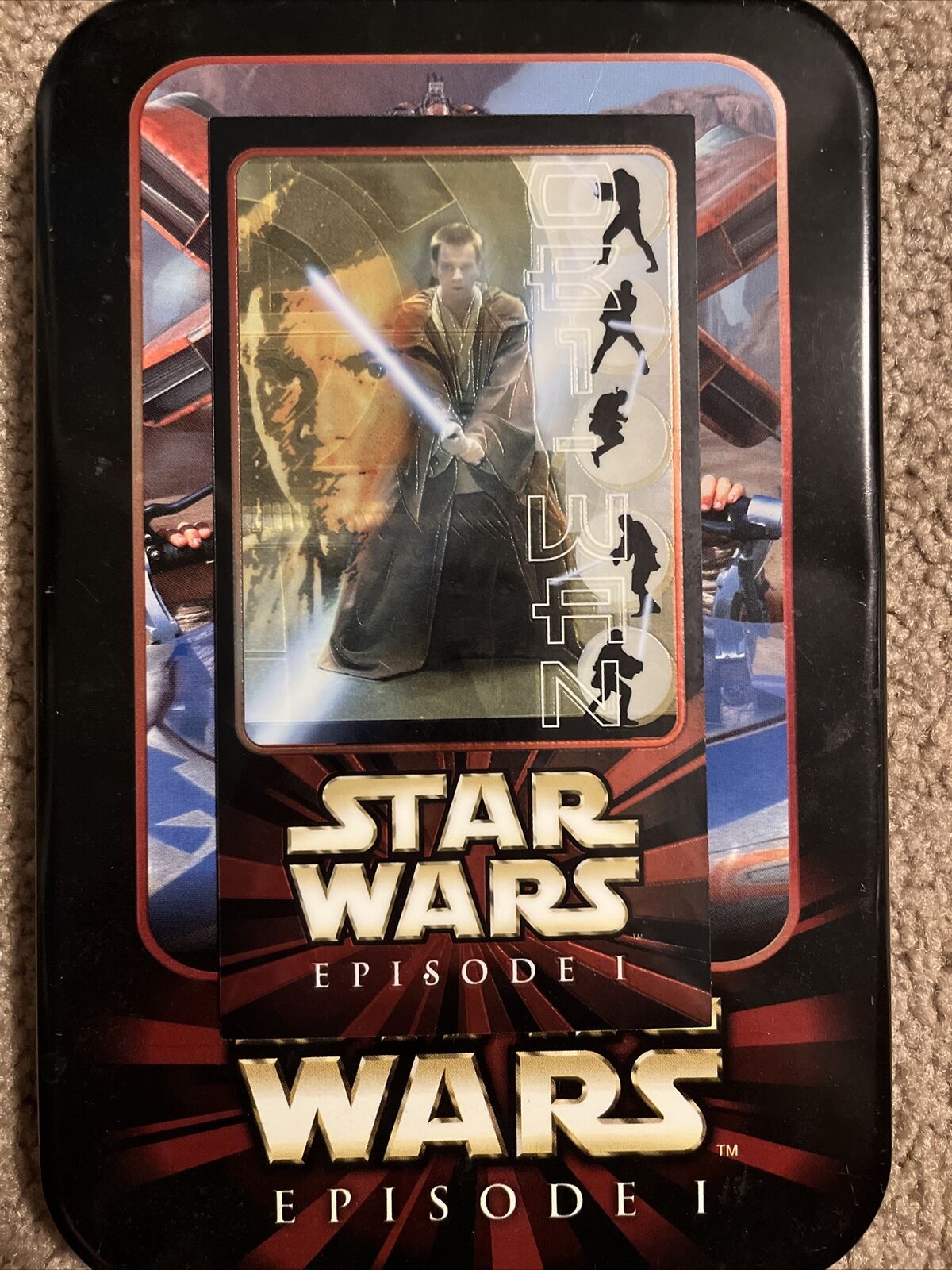 1999 TOPPS STAR WARS EPISODE 1 WIDEVISION  HOLOCHROME 3 Of 5 Obi Wan