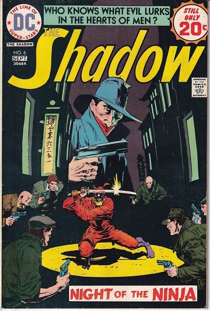 44097: DC Comics THE SHADOW #6 F Grade