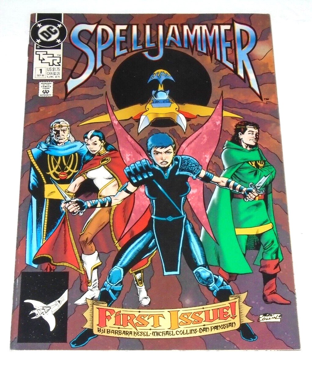 Spelljammer #1 DC Comic; Based On TSR Role Playing Game 1990 VF/NM Kesel Collins
