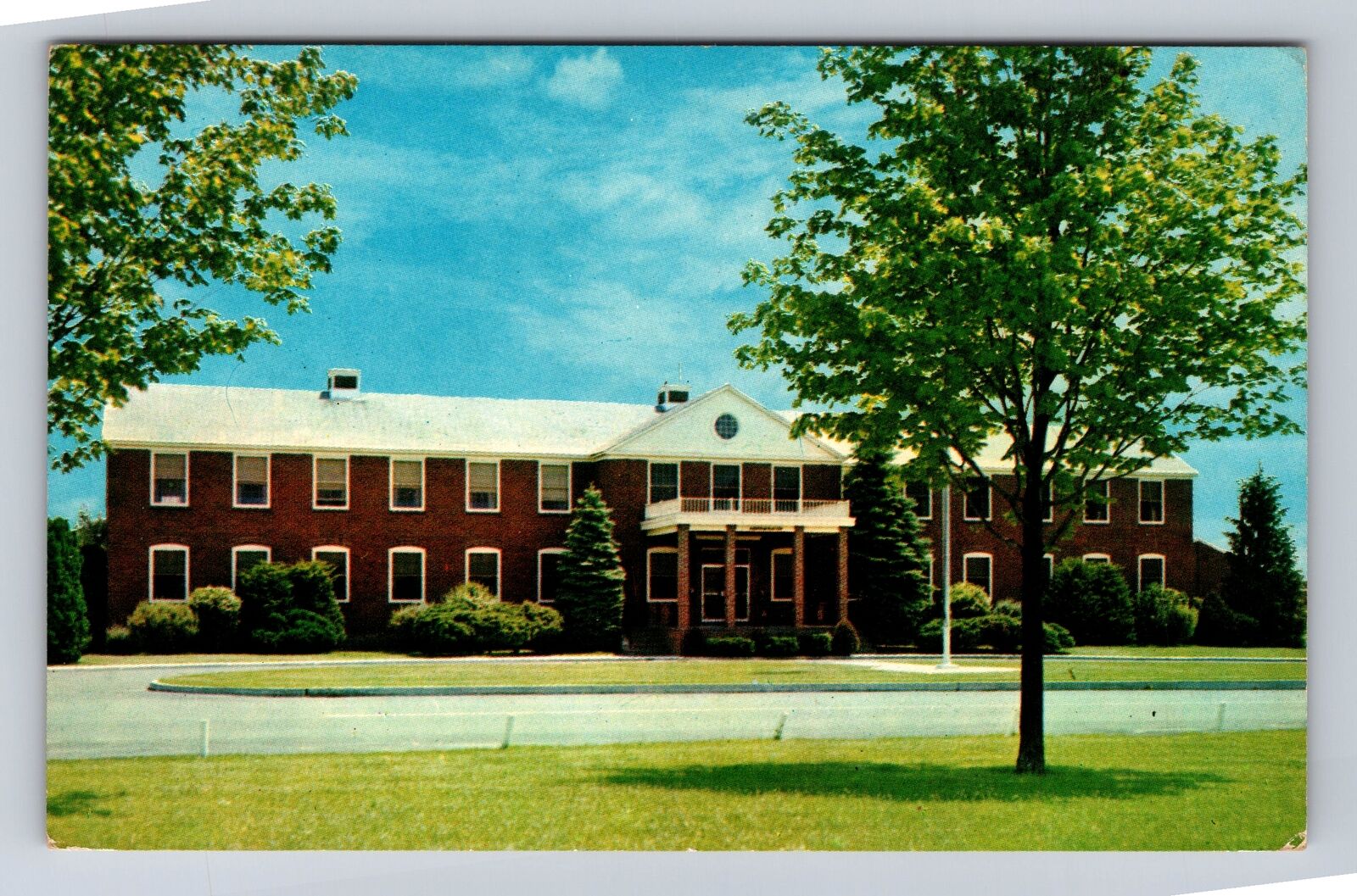 Martinsburg WV- West Virginia, Administration Building, Antique Vintage Postcard