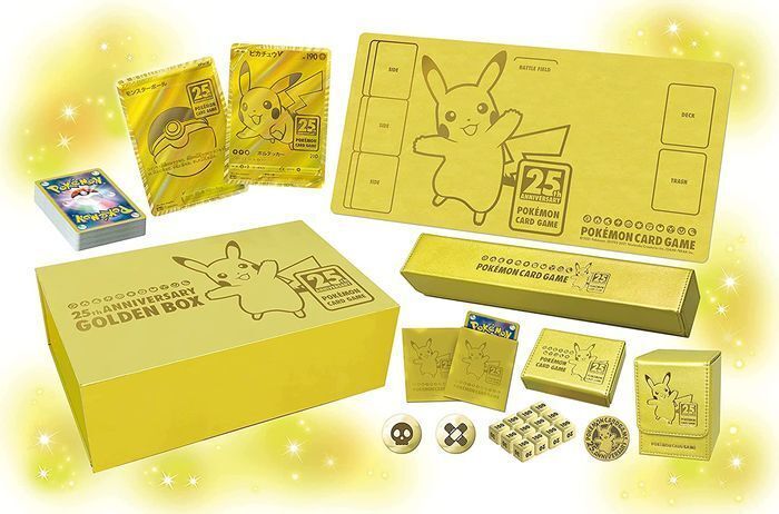 Pokemon Card 25th Anniversary Golden Box Celebration Japan Limited Sealed New FS